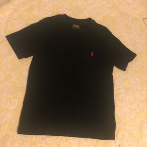 Black boys polo tee